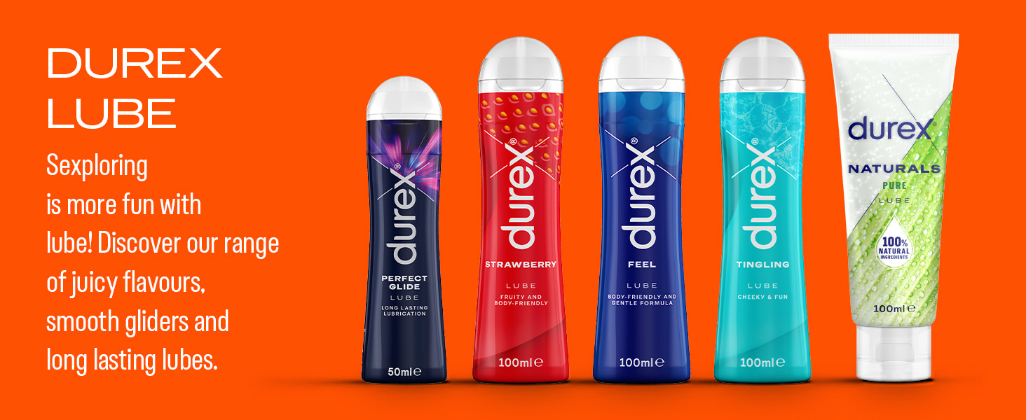 Durex 2 in 1 Massage Lube, Ylang Ylang, Lube for Men & Women Pleasure, 200ml each, Sensual