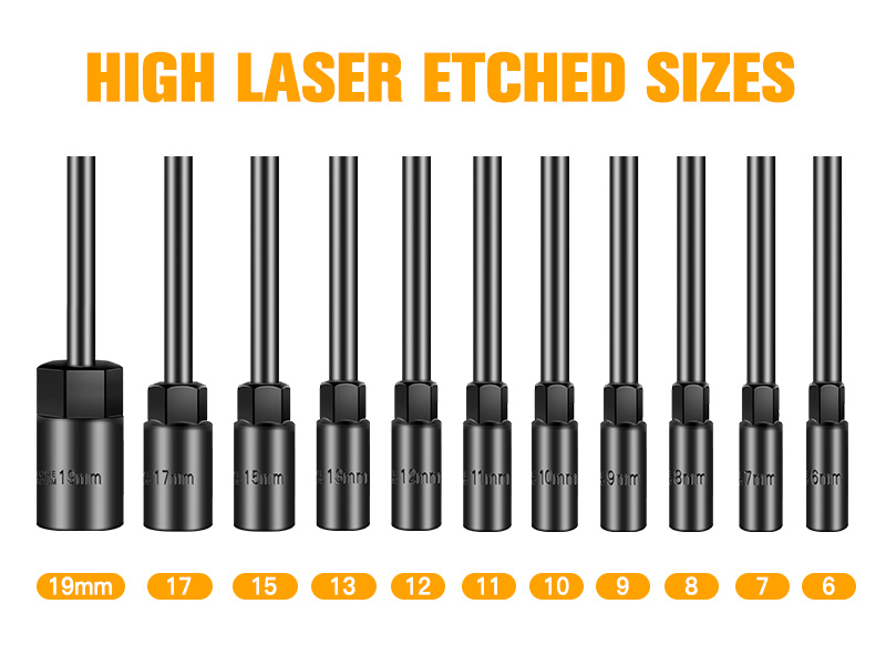 T - Handle Metric Socket Wrench Set