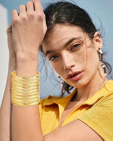 Gold Bangles Bracelets for Women