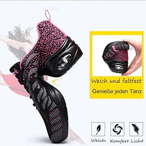 Weicher, leicht zu biegender Schuh