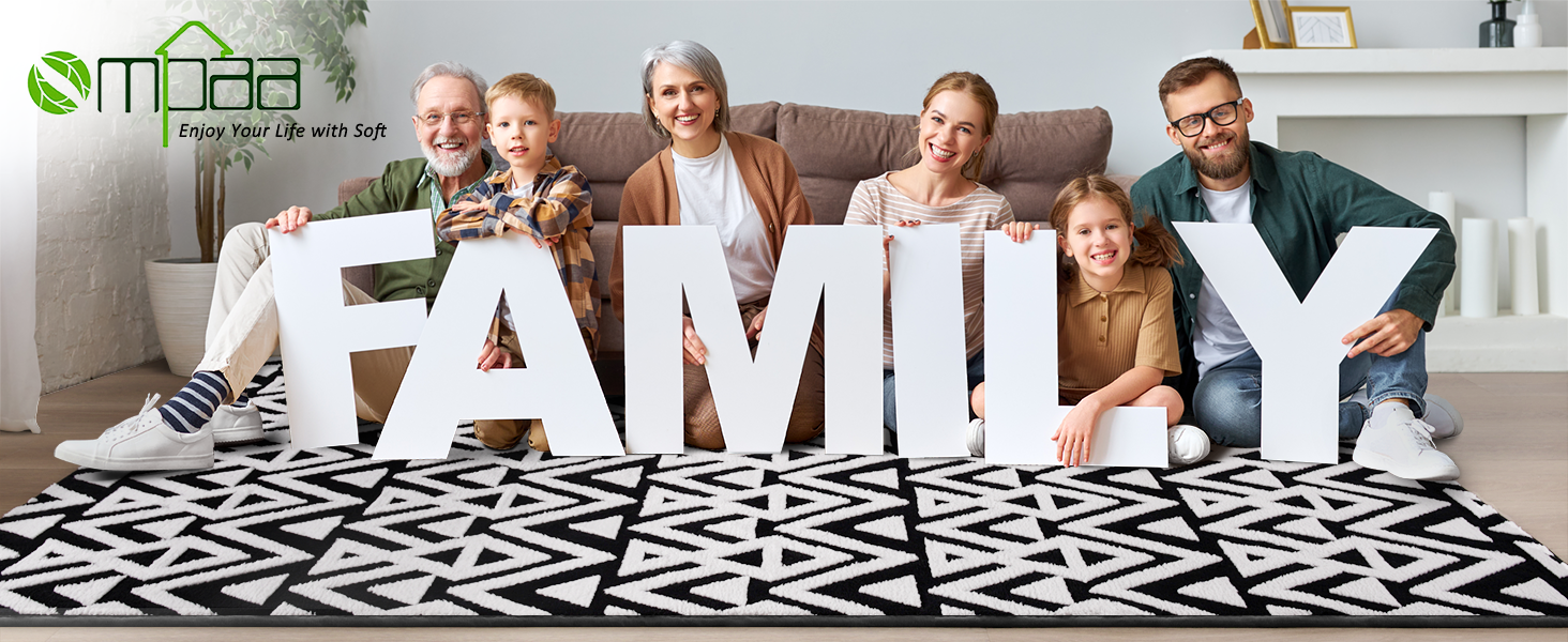 black rugs for living room