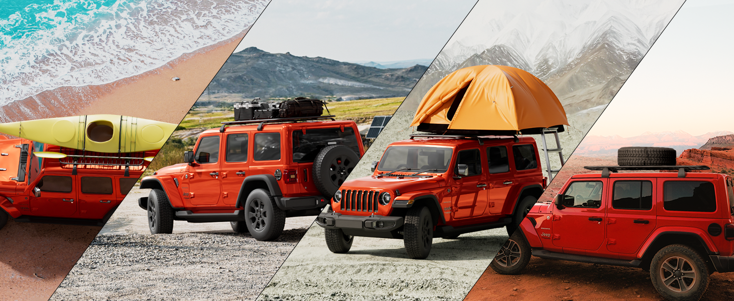 WILDROAD Car Roof Platform, Universal Roof Flat Rack 69" x