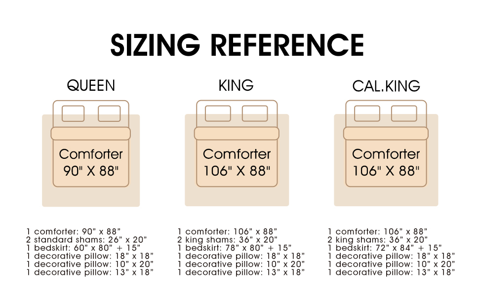 LANCO MODERN LIFESTYLE Beige California King Comforter Set