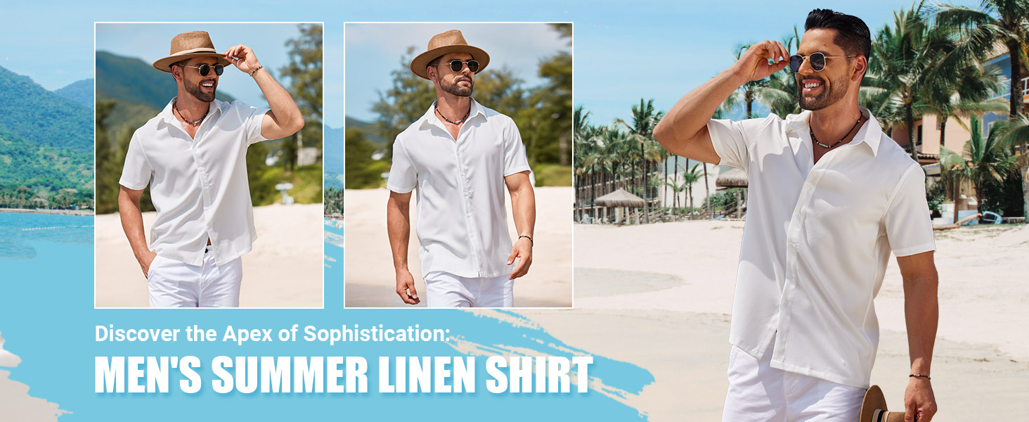 linen shirts for men