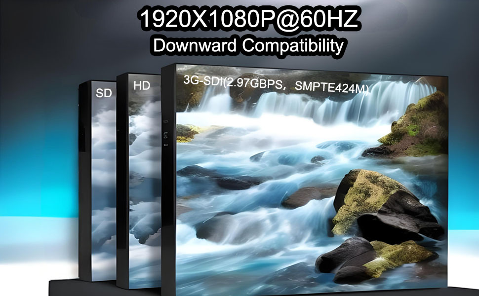 4-Ch Mini 3G-SDI Fiber Converter