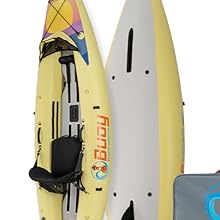 Buoy Watersports Havasu Single Kayak - showing the self bailing holes