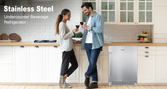 stainless steel refrigerator