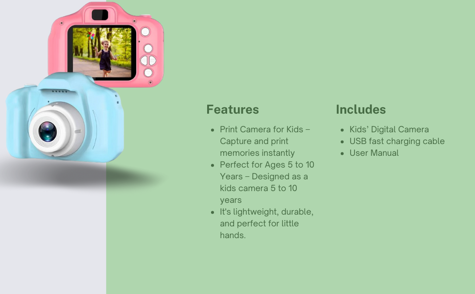 digital camera for kids