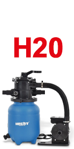 HECHT 11.000 Liter Sandfilteranlage für Pool – Reinigungspumpe mit Vorfilter – Idealer Sandfilter für Gartenpools – 7-We Cc0de879 Aff7 450d 9c78 4246aeaf998f. CR0,0,150,300 PT0 SX150 V1