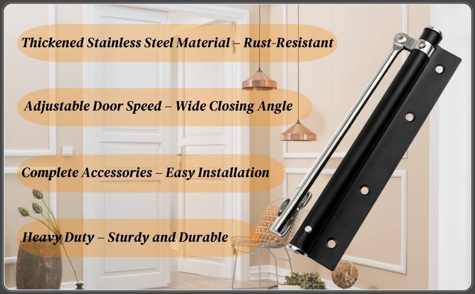 Heavy Duty Automatic Door Closer