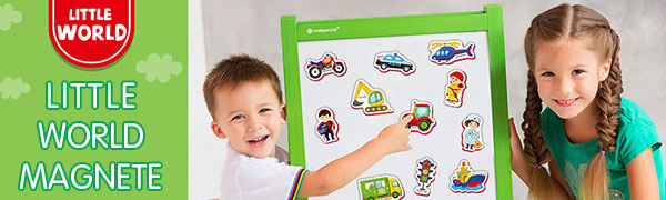 Little World 34 Magnete für Magnettafel - Kühlschrankmagnete - Kinder ...