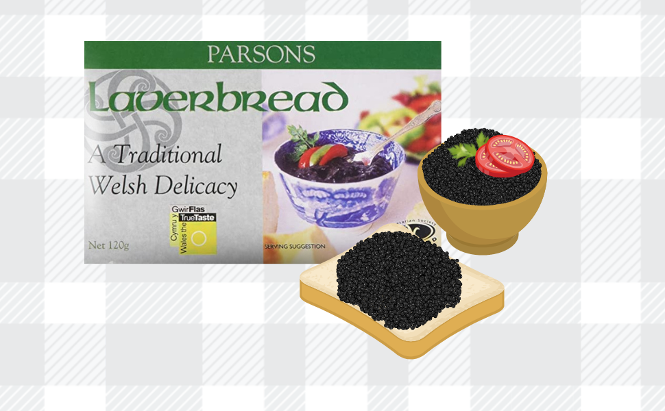 Parsons Laverbread Bundle Pack Consist of 4x120g Nutritious Welsh Delicacy