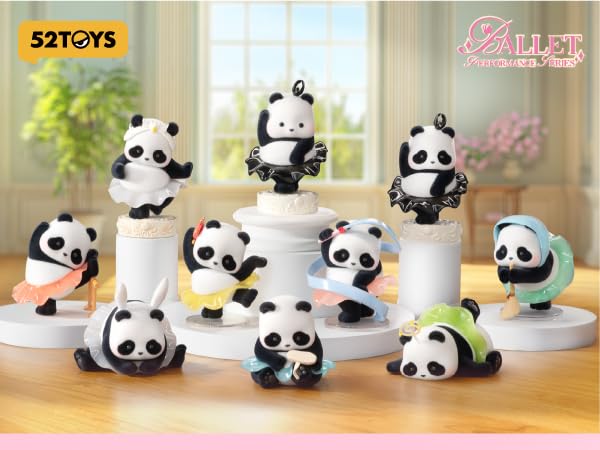 Amazon | 52TOYS BLINDBOX Panda Roll Ballet Performance