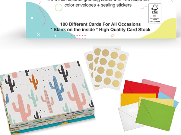 amazon-com-dessie-100-unique-blank-cards-with-envelopes-4x6-all-occasion-blank-greeting-cards-w-colored-envelopes-gold-seals-no-repetition-note-cards-with-envelopes-set-office-products for Free Printable Blank Cards For All Occasions Amazon.com : Dessie 100 Unique Blank Cards With Envelopes 4x6 - All Occasion Blank Greeting Cards w/Colored Envelopes & Gold Seals. No Repetition. Note Cards with Envelopes Set : Office Products for Free Printable Blank Cards For All Occasions
