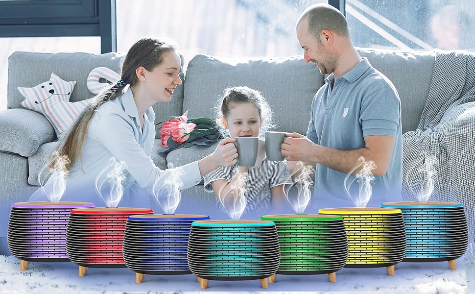 Diffuserlove Diffuser Essential Oil Diffusers 400ML Aromatherapy