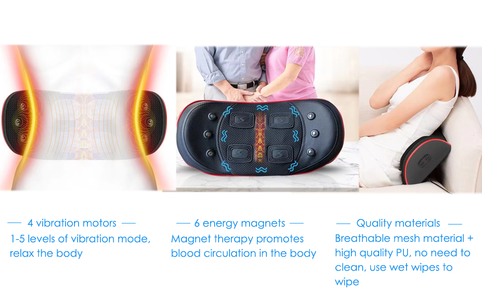 CRRZT Lumbar Massager,Back Stretcher Device, Back Stretcher