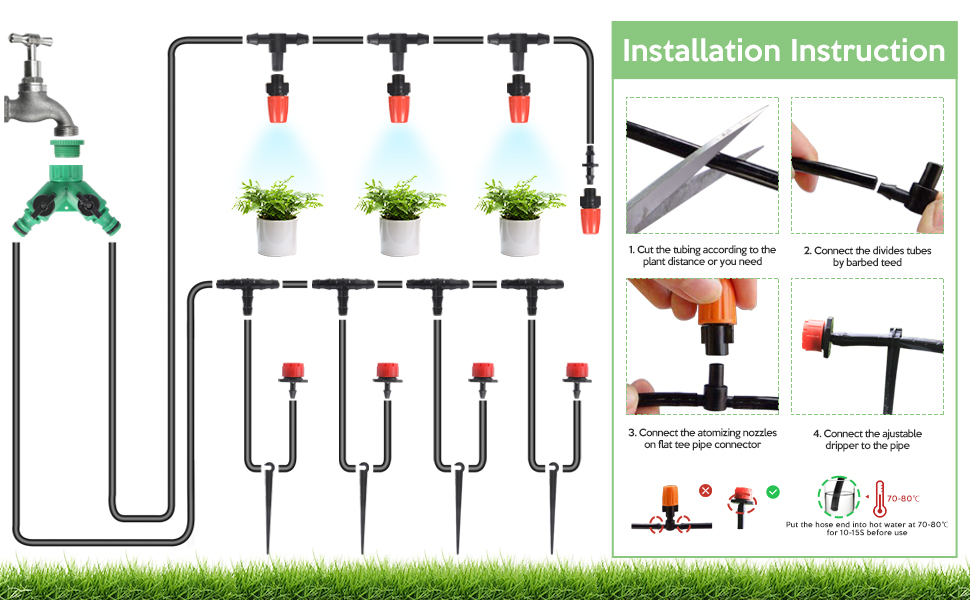 Drip Irrigation System Kit