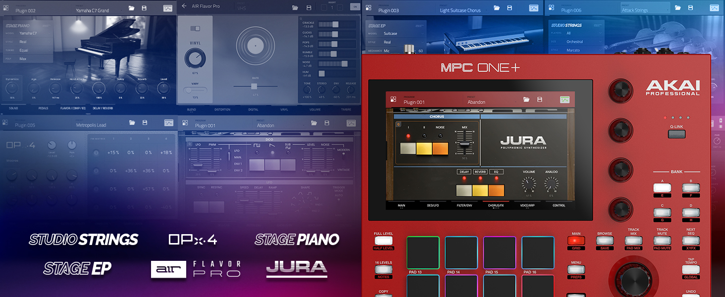 AKAI Professional MPC One+ Standalone Drum Machine, Beat