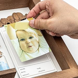 baby footprint kit baby handprint kit Newborn Keepsake Box  NEW PARENTS baby shower baby gift 