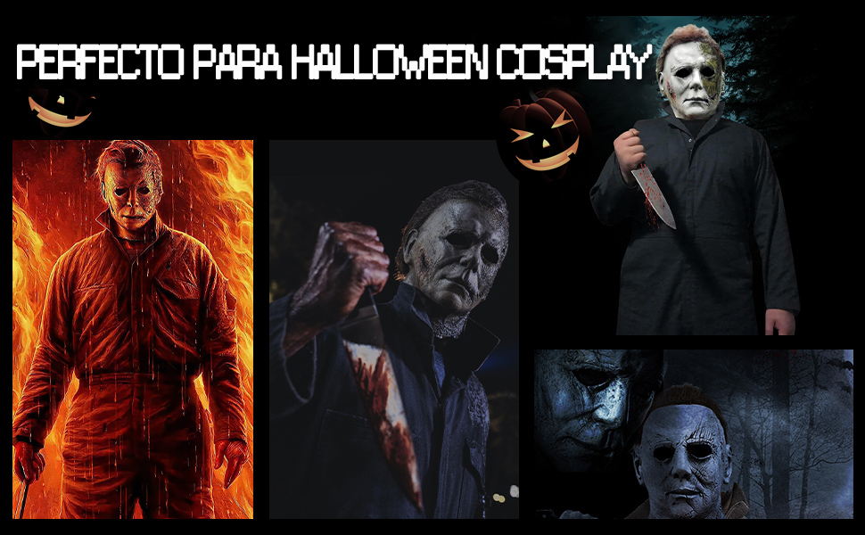 Mascara Michael Myers, Michael Myers Mascara Halloween Terror Realista