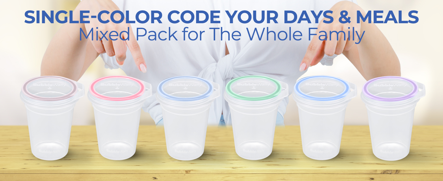 oats containers multiple colors