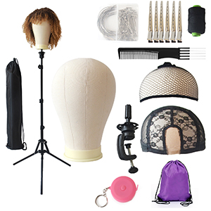 wig head with big tripod set 