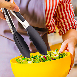 Silicone Kitchen Tongs