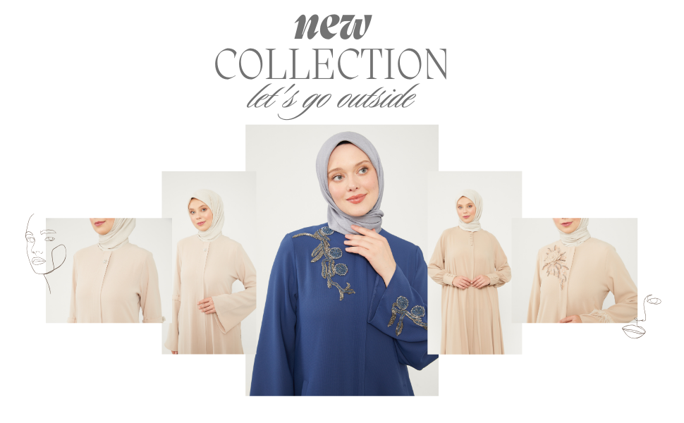 women, dress, abaya, long, muslim, dresses, hijab, sleeve, prayer