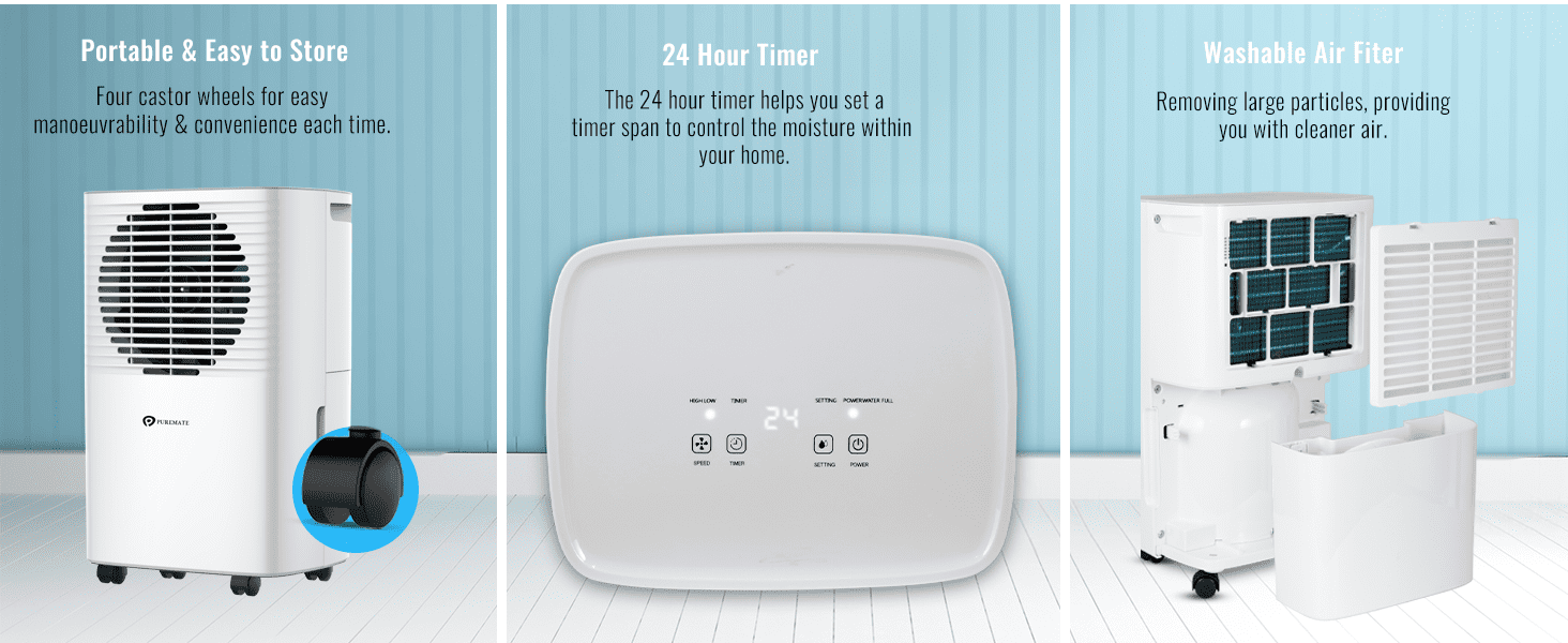 12l dehumidifiers 10l large compressor uk home damp 20 litre portable digital bathroom quiet best