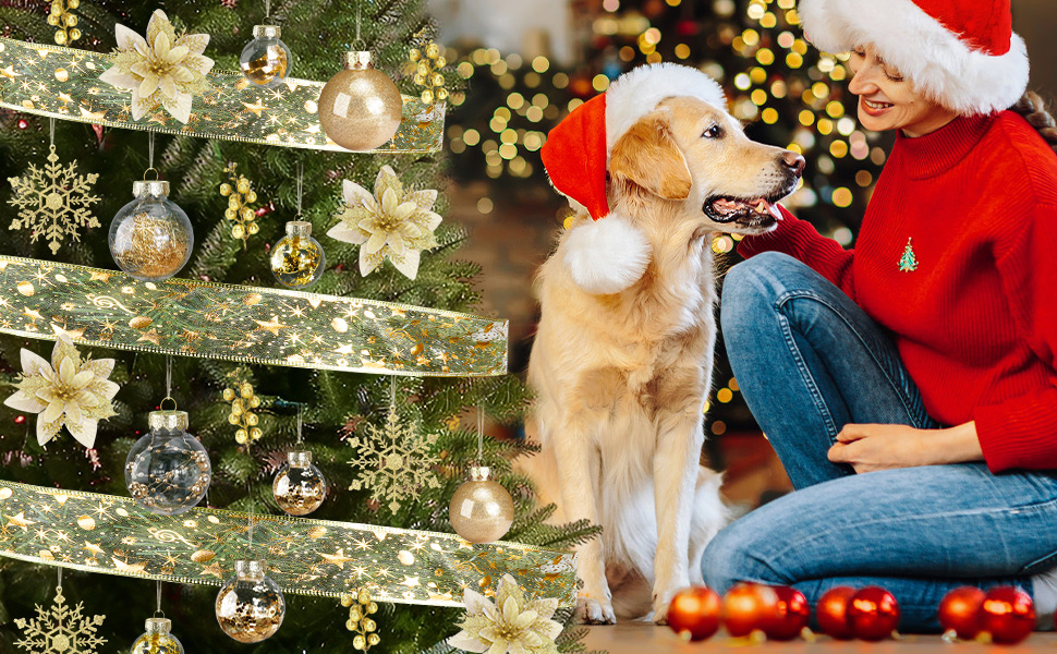 72pcs Christmas Tree Decorations Set Christmas Ornaments