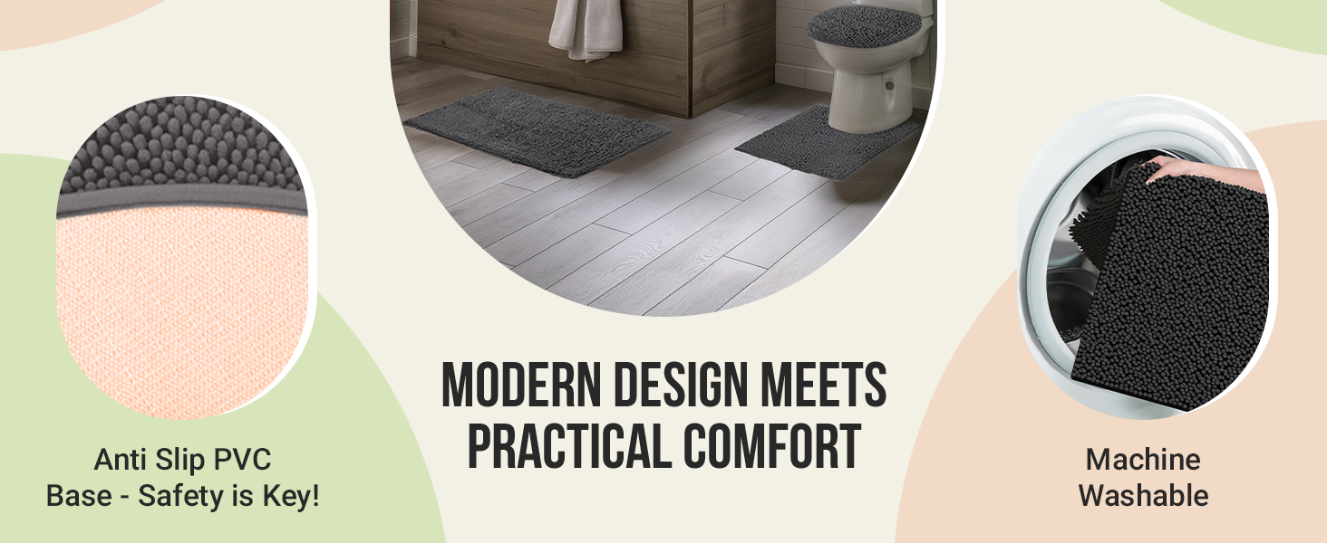 3 Piece Bathroom Set