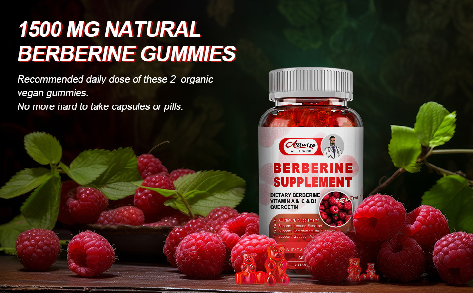 NATURAL BERBERINE GUMMIES