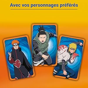 jeu, famille, labyrinthe, Naruto, enfant, jeu garçon, jeu fille, Ravensburger