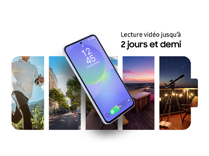 2 jours et demi d'autonomie