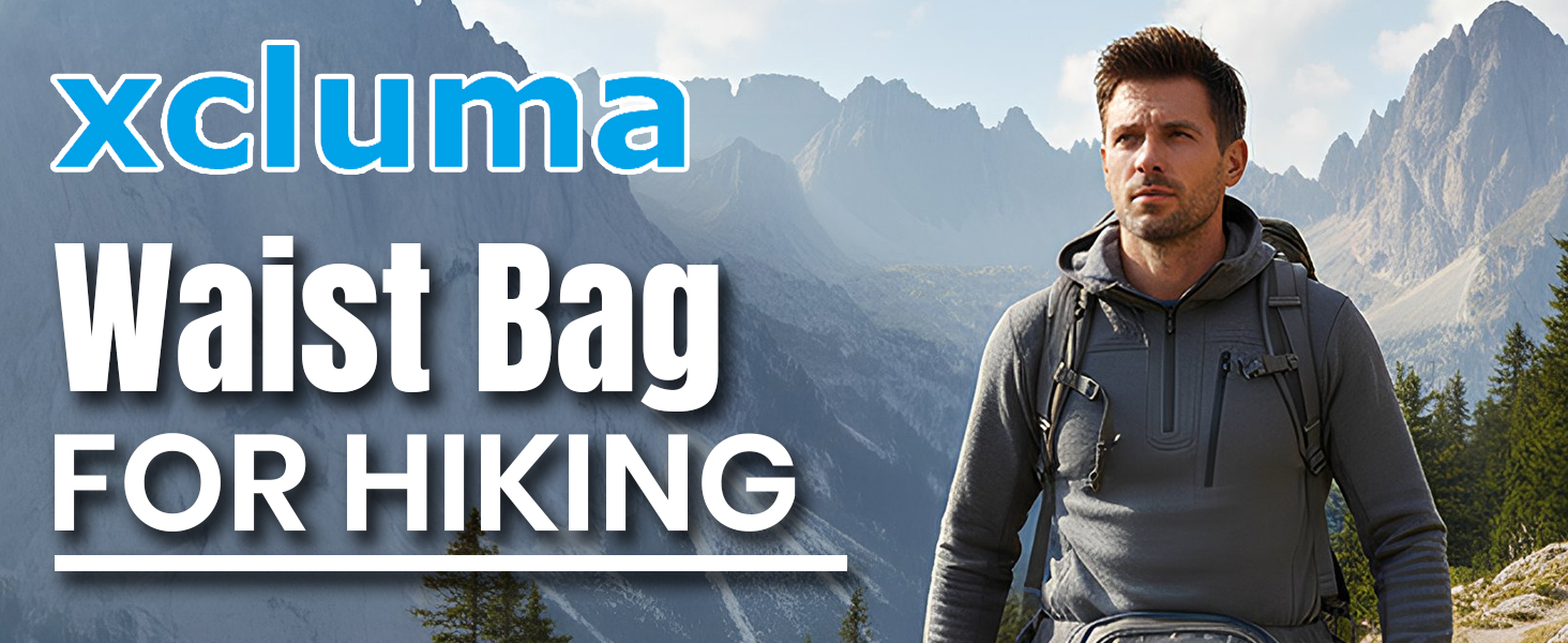 SPN-JGSP Waist Pack Travel Handy Hiking Zip Pouch