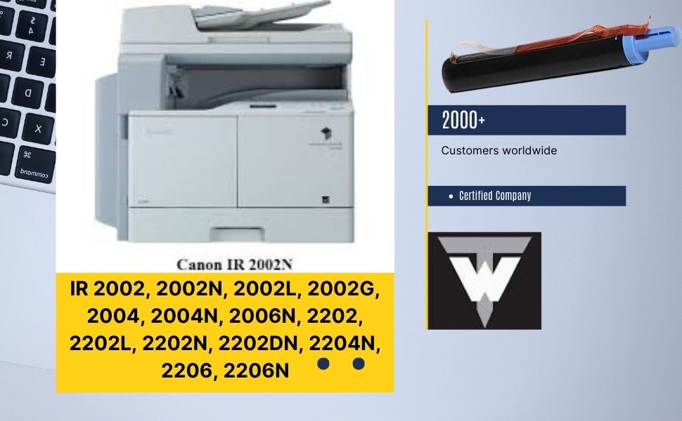 WE TECH NPG59 Black Toner Cartridge for Canonn IR 2002, 2002N, 2002L