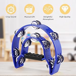 ② ちゃこ 様 tambourine Alice ATB002 Double Ring Half Moon Tambourine ( AT-B002 / AT