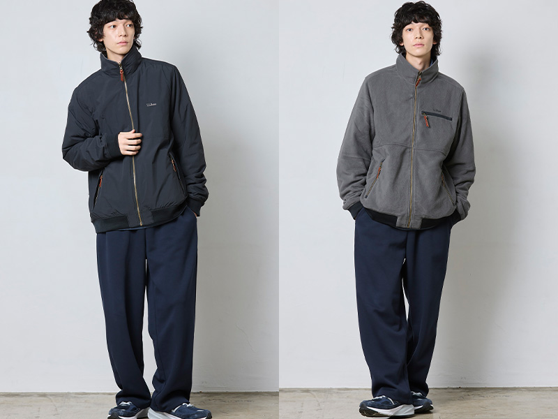 Amazon.co.jp: [エルエルビーン] メンズ リバーシブル・ウォームアップ