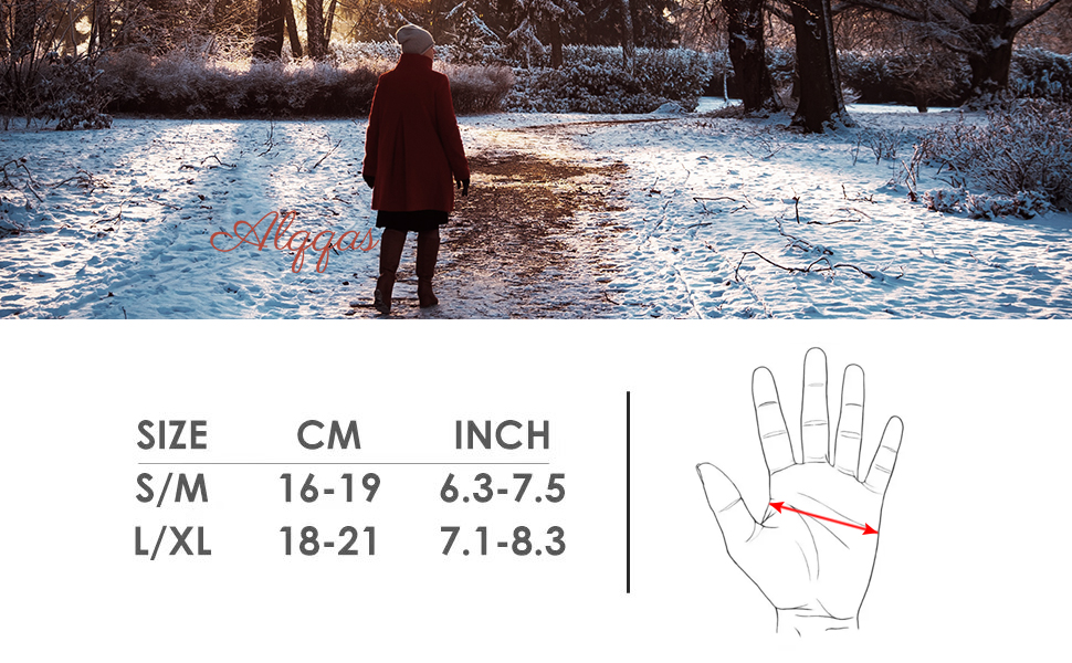 Glove size chart