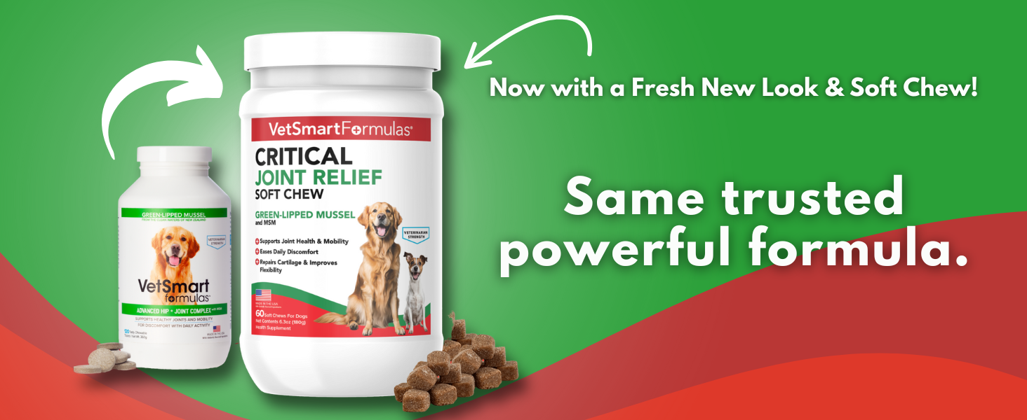 Critical Joint Relief Soft Chew for Dogs