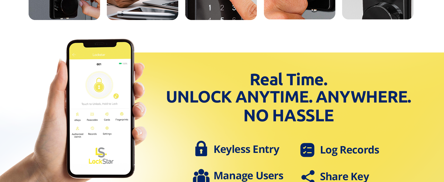 LOCKSTAR Smart Door Lock 3