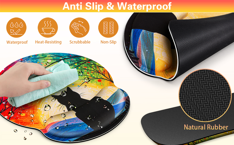 Mouse Pad Wrist Support