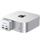 【M4/M4Pro】RayCue Macmini Hab&Stand DK5A1 RayCue New M4/2024 Mac Mini Hub & Stand with NVMe/ M.2 SATA
