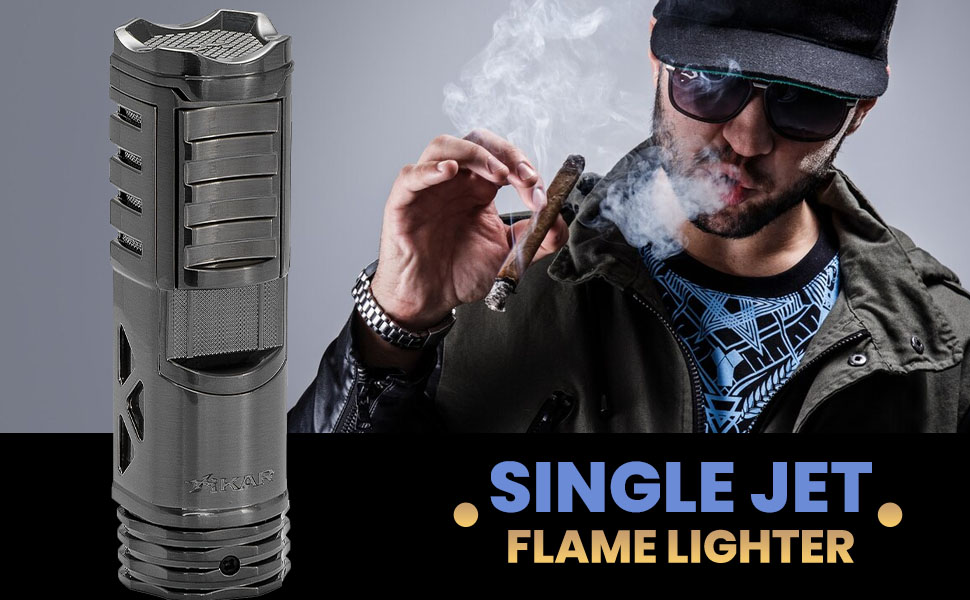 Amazon.com: XIKAR Tactical Single-Jet Lighter, Gunmetal