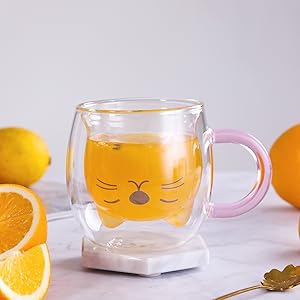 Cute Cat Mugs with Handle