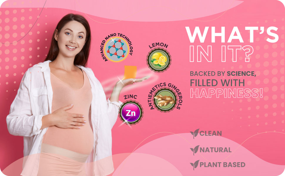 Buy Nutrizoe Nail the Nausea Oral Strips with Gingerols and Multivitamin for Morning Sickness