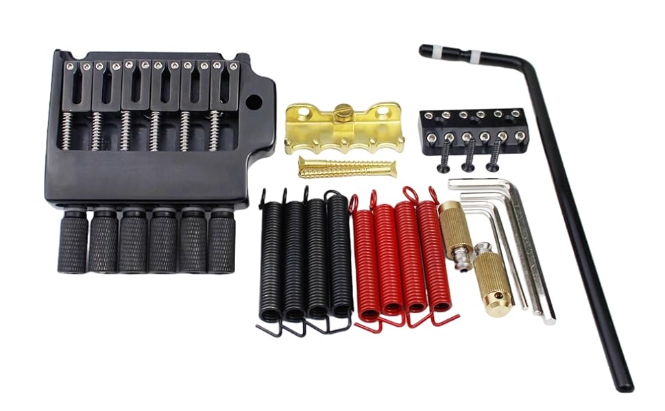 Amazon.com: Guyker 6 String Bridge Saddle with Bridge String