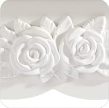 WOLTU Dressing Table Stool. Soft Padded Vanity Stool 37x30x50cm. Makeup Chair For Bedroom. MDF Wood. Baroque Style. Cream White 13 1