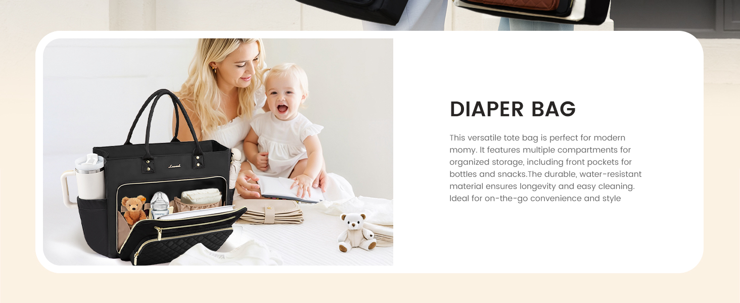 LOVEVOOK 教师笔记本电脑手提袋，适用于女护士工作，配有大杯架电脑钱包