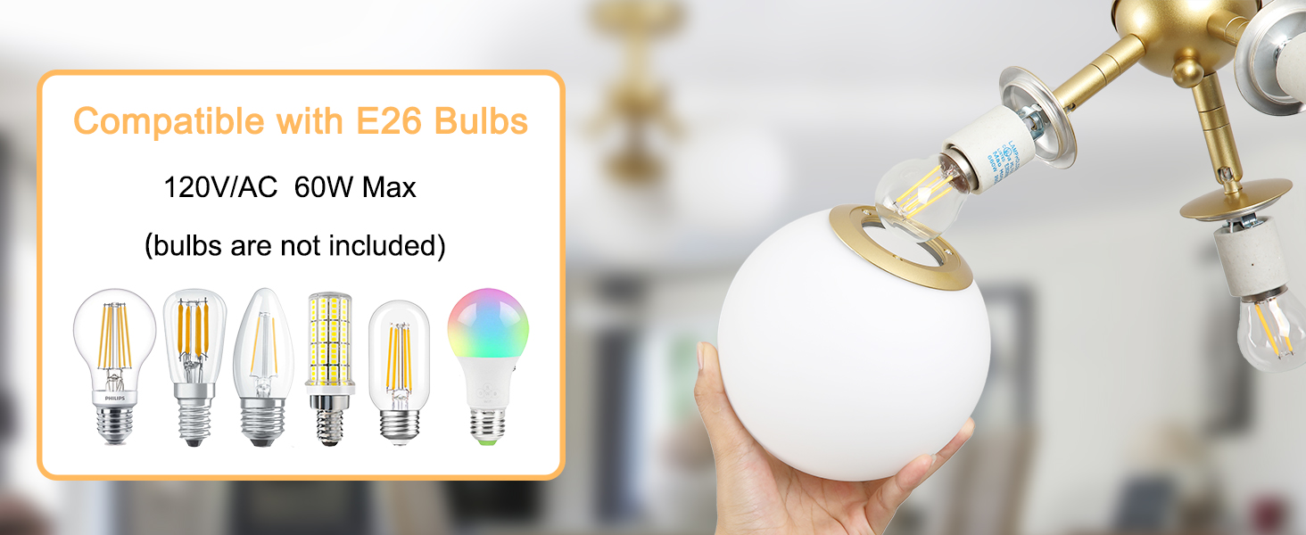 3 light chandelier